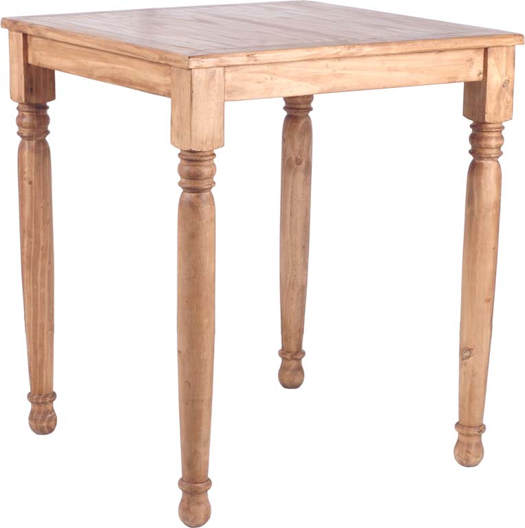 Mexico Bartisch 90x90cm - Mexico M&ouml;bel Massivholz Pinie Landhaus rustikal Mexiko Mexikanische