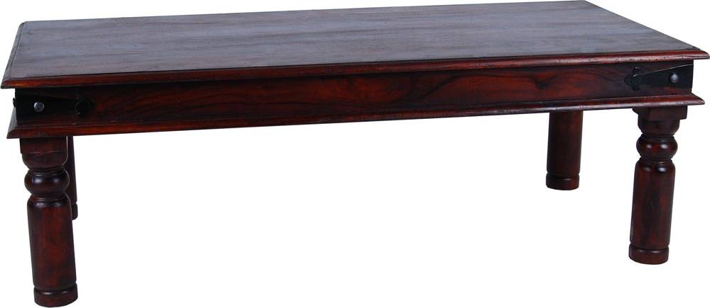 Couchtisch Colombo 120x60cm - India M&ouml;bel Massivholz Akazie Landhaus kolonial Indien Indische