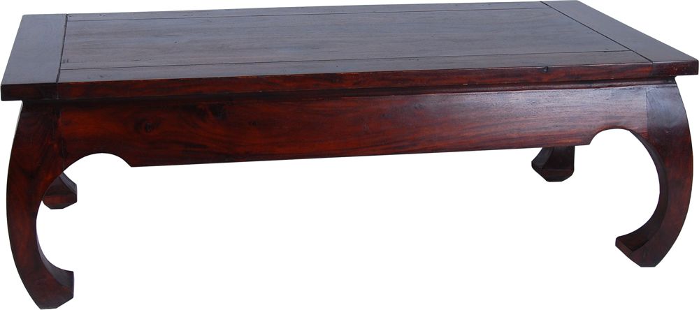 Opium Couchtisch Colombo 120x60cm - India M&ouml;bel Massivholz Akazie Landhaus kolonial Indien Indische