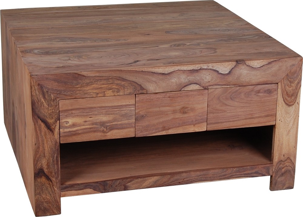 Couchtisch Maharaja - India M&ouml;bel Massivholz Sheesham modern Indien Indische