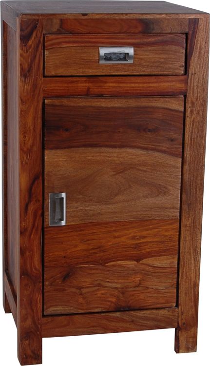 Bad Unterschrank klein - India M&ouml;bel Massivholz Sheesham modern Indien Indische