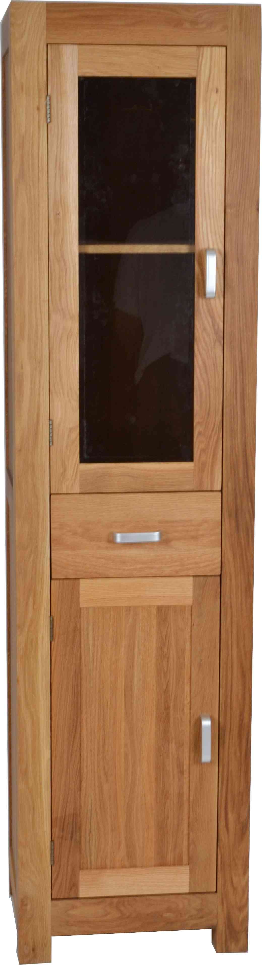 Vitrine Macao klein - Massivholz-M&ouml;bel Massivholz Eiche modern