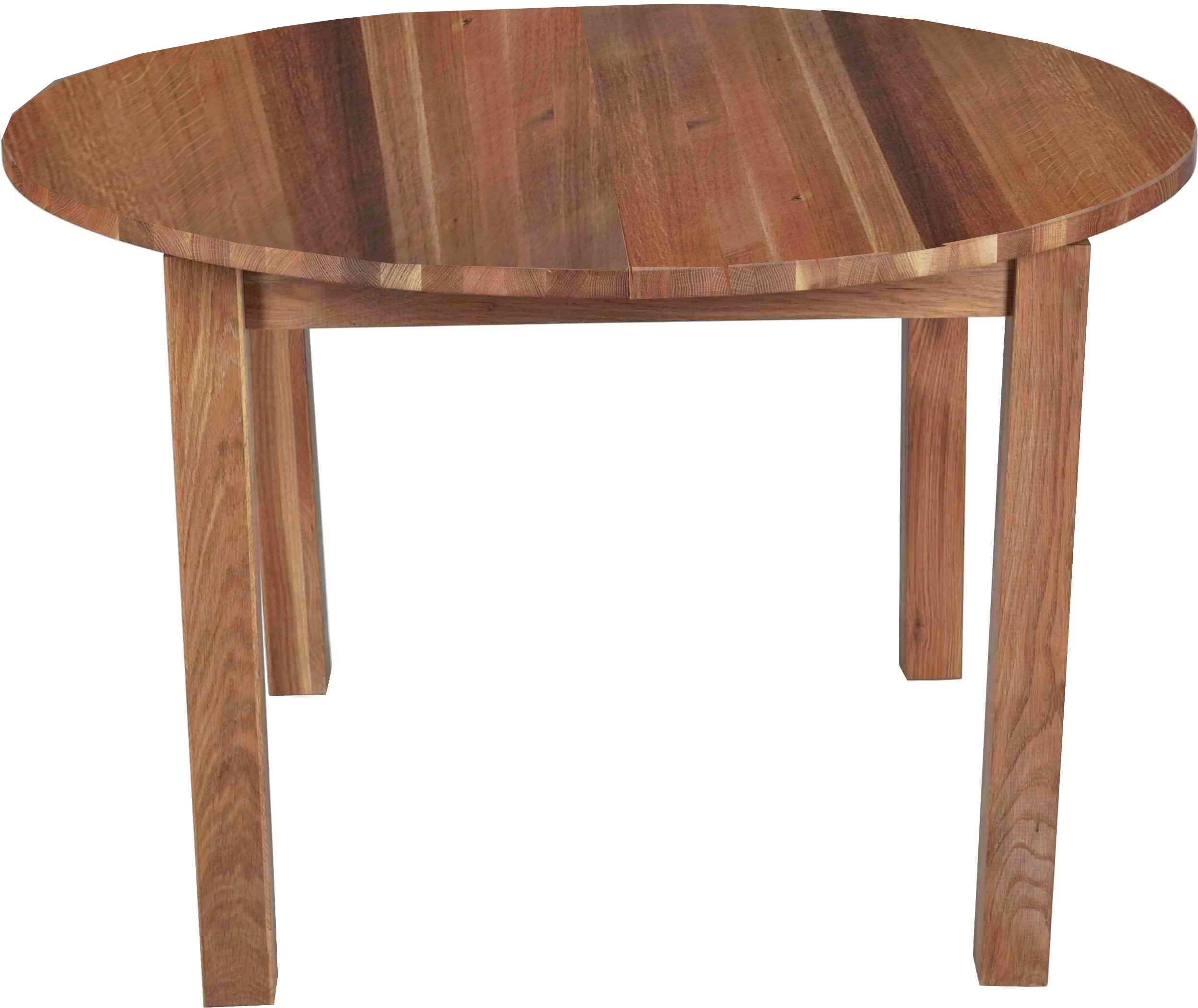Esstisch Macao 120cm rund - Massivholz-M&ouml;bel Massivholz Eiche modern