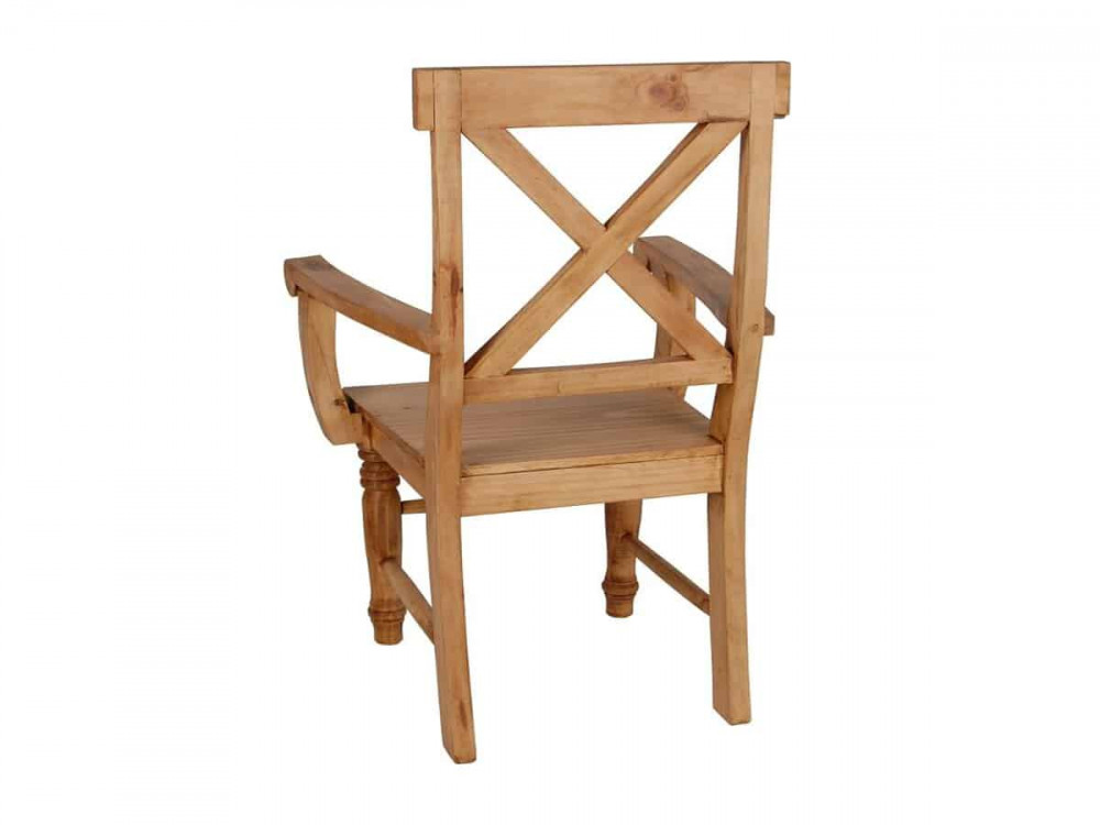 Armlehnstuhl Mexico Möbel Landhaus Pinie Honig