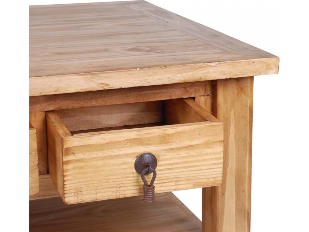 Couchtisch Mexico Möbel Landhaus Pinie Honig