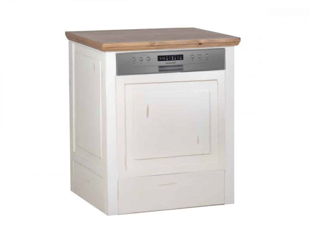 Küchenmodul Mexico Möbel Landhaus Pinie Weiß