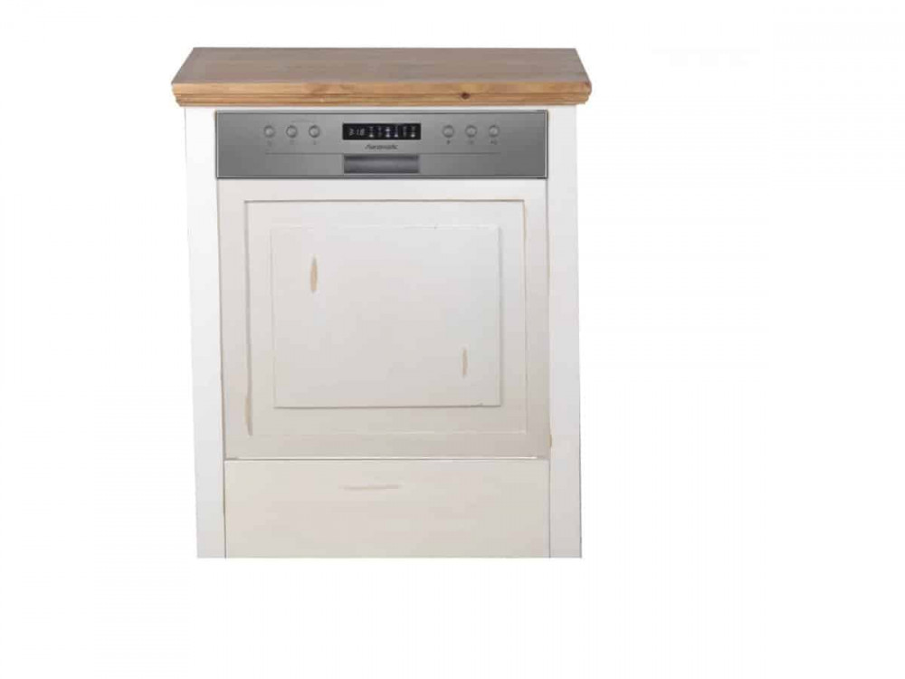 Küchenmodul Mexico Möbel Landhaus Pinie Weiß