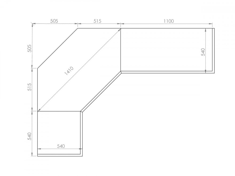 Schreibtisch Mexico Möbel Landhaus Pinie Honig