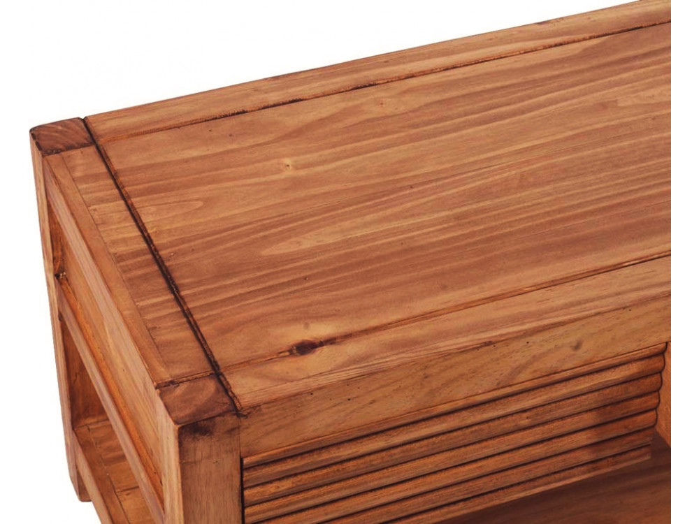 Schuhschrank Mexico Möbel Landhaus Pinie Honig