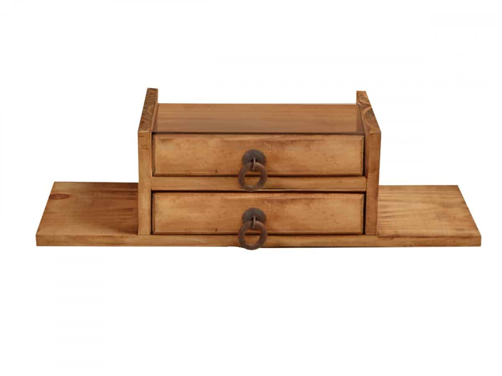 Sekretär Mexico Möbel Landhaus Massivholz Pinie Honig