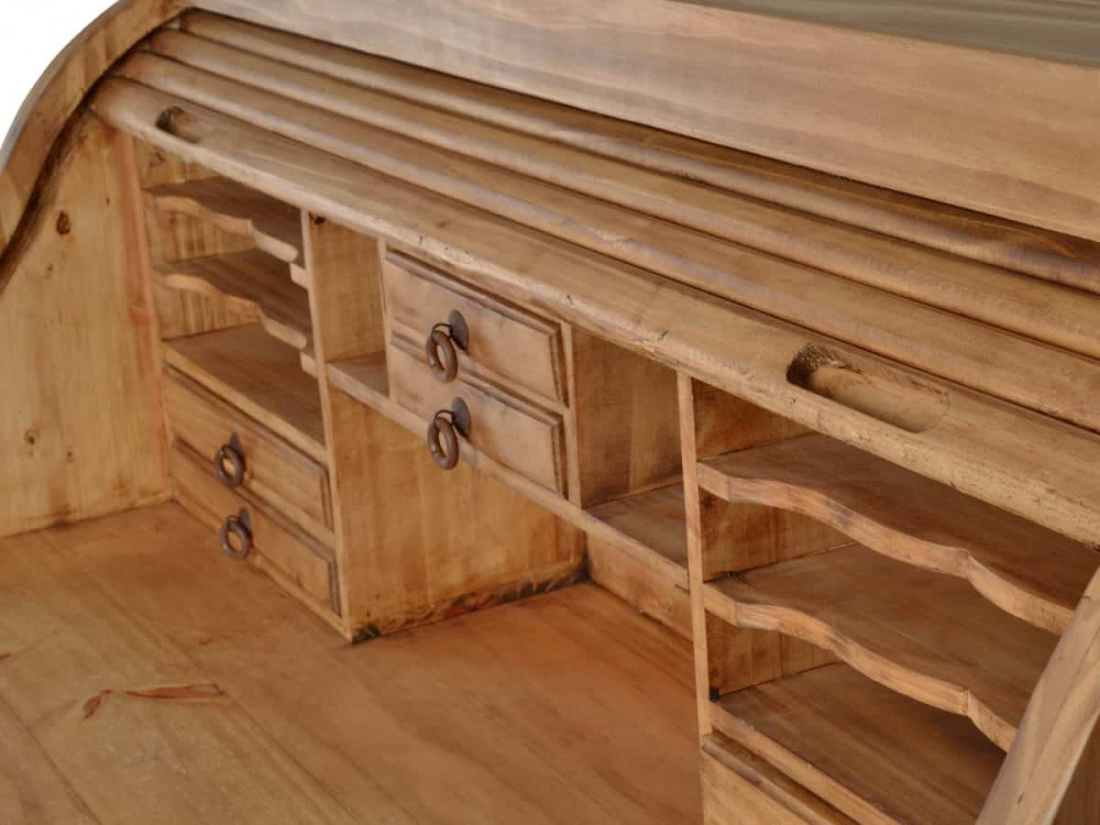 Sekretär Mexico Möbel Landhaus Massivholz Pinie Honig