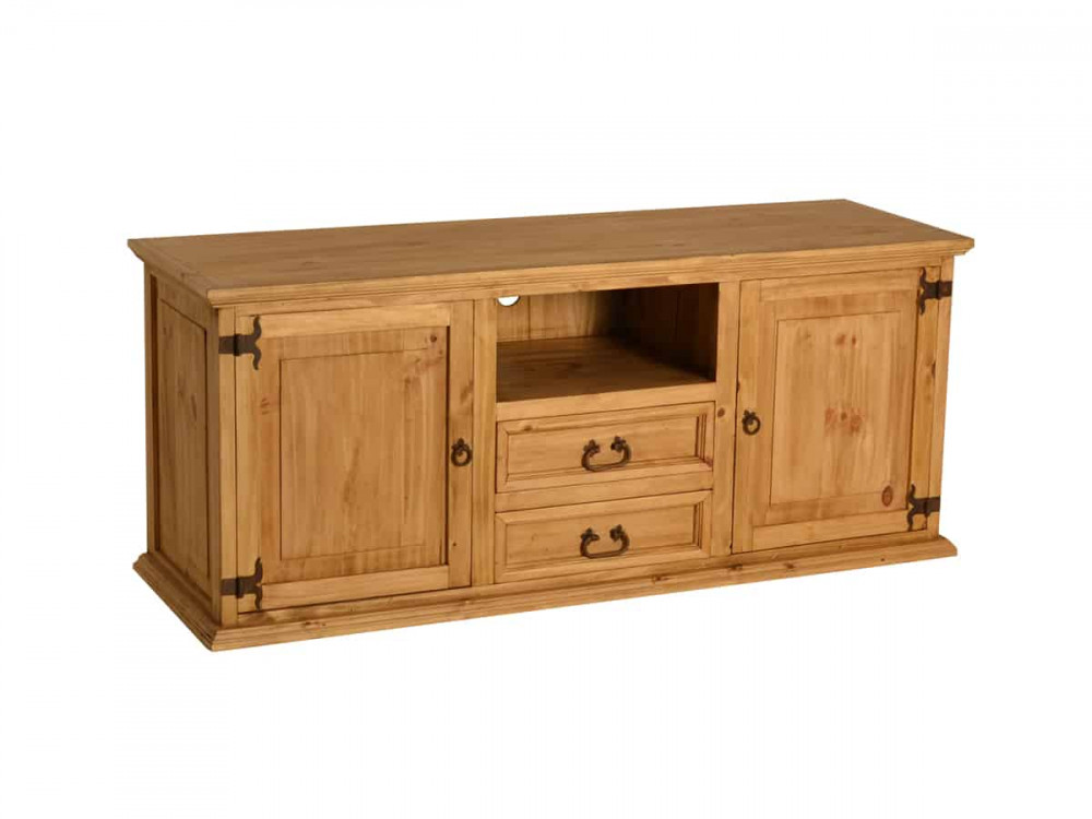 TV-Kommode Mexico Möbel Landhaus Massivholz Pinie Honig