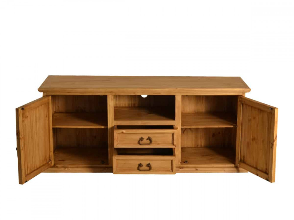 TV-Kommode Mexico Möbel Landhaus Massivholz Pinie Honig