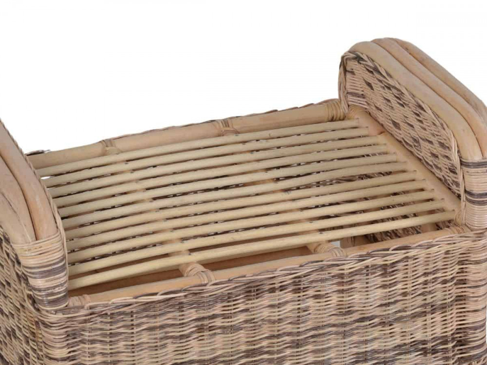 Sitzhocker  Landhaus Mango Honig