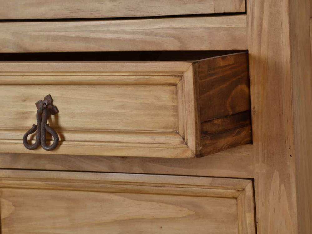 Küchenmodul Mexico Möbel Landhaus Pinie Honig