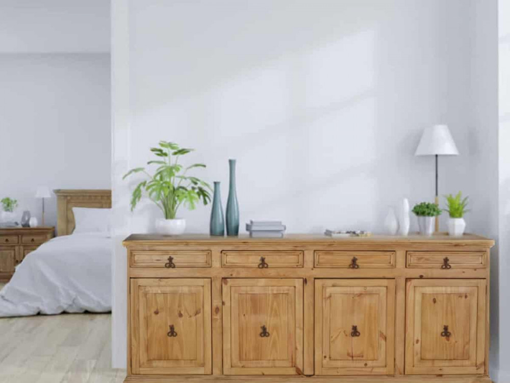Sideboard Mexico Möbel Landhaus Pinie Honig