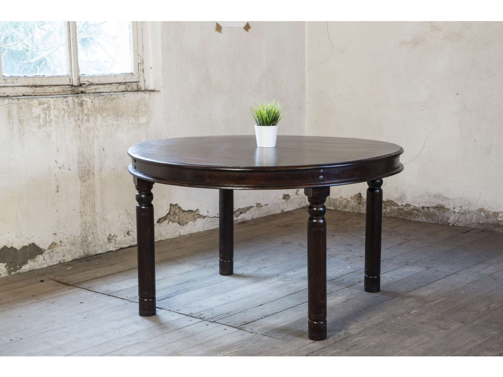 Esstisch Colombo Kolonialstil Pinie Walnuss