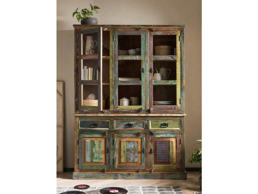 Buffet Seaside Shabby Chic Recycletes Holz Braun