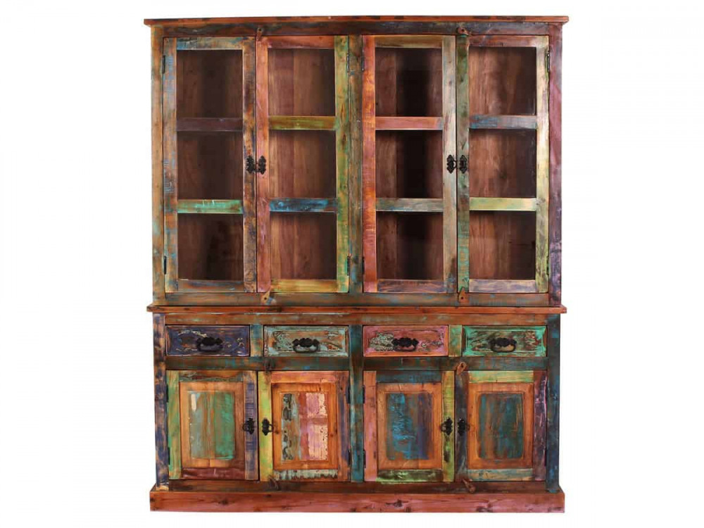 Buffet Seaside Shabby Chic Recycletes Holz Braun