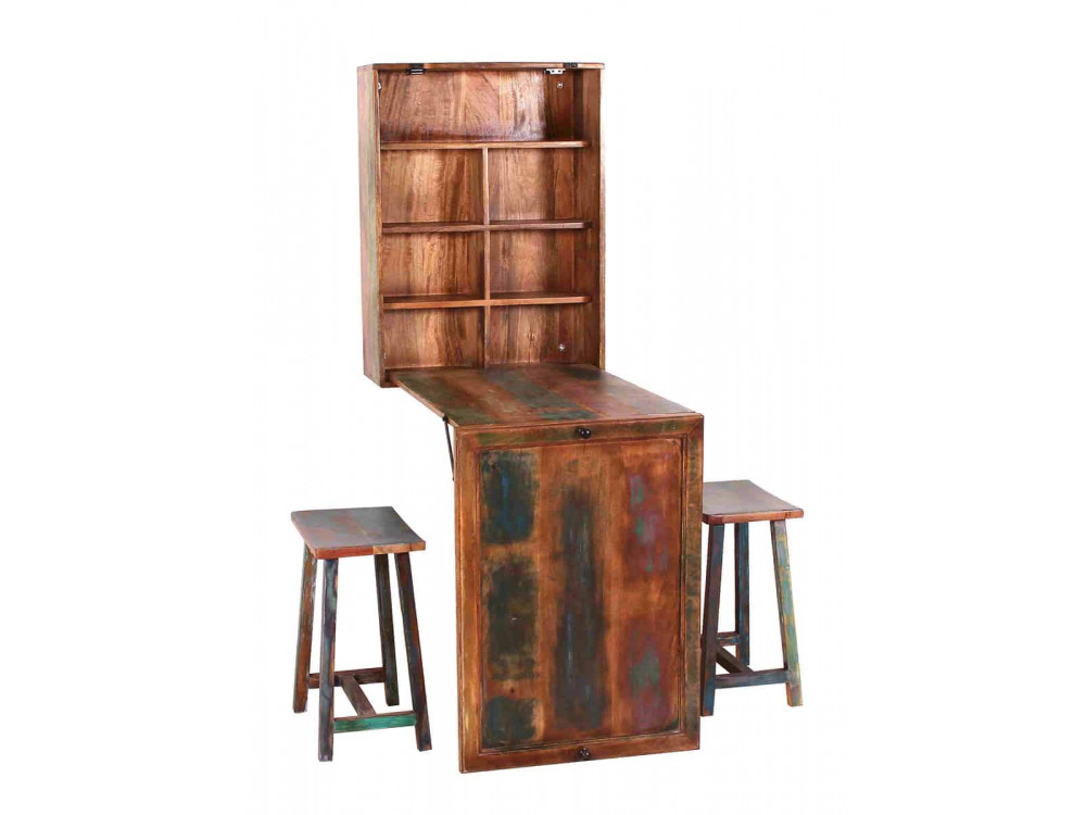 Esstisch Seaside Shabby Chic Recycletes Holz Braun