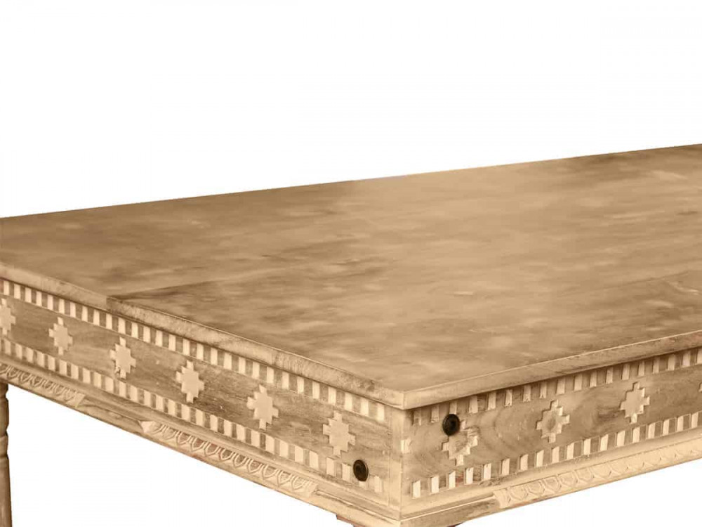 Esstisch Varanasi Modern Massivholz Mango Natur