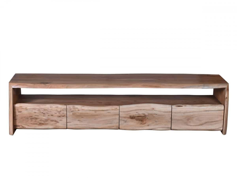 Lowboard  Modern Massivholz Akazie Akazie natur