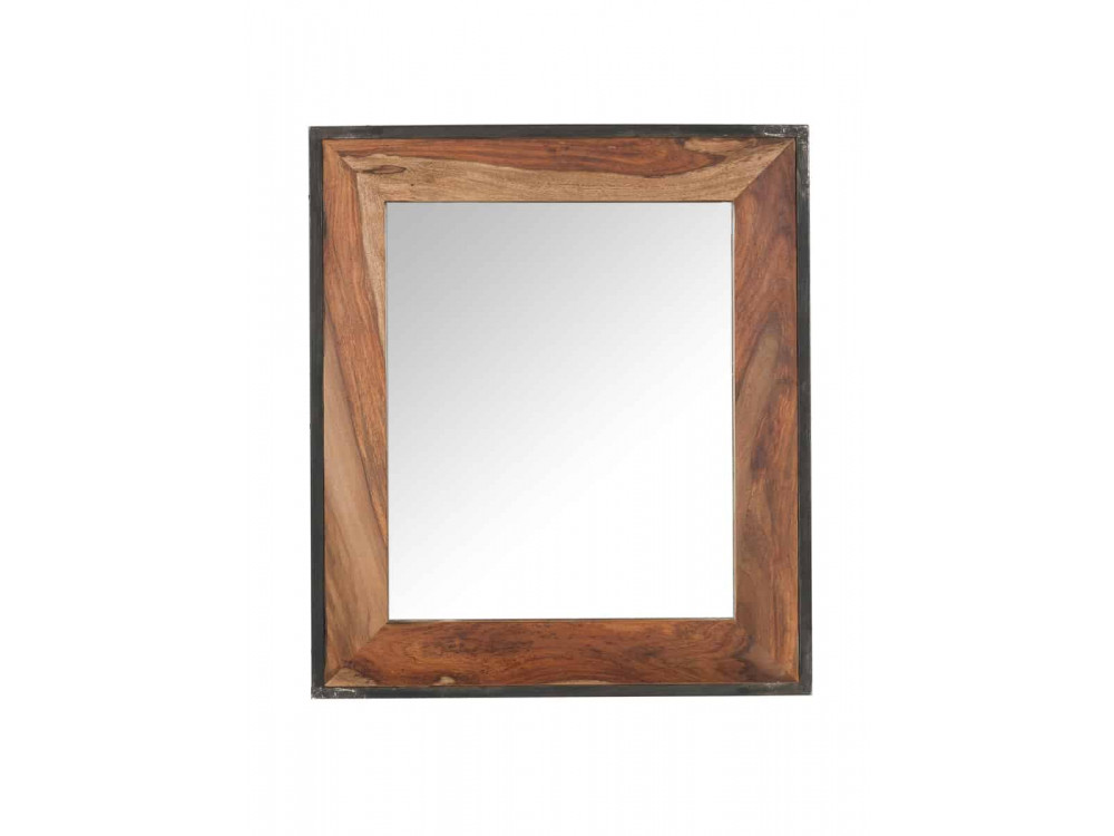 Spiegel Madras Modern Sheesham Braun