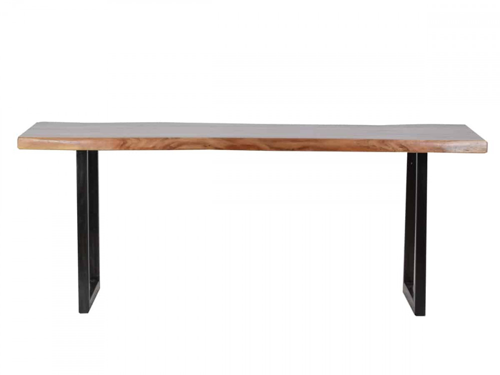 Esstisch Vanaja Modern Teak Dunkelbraun