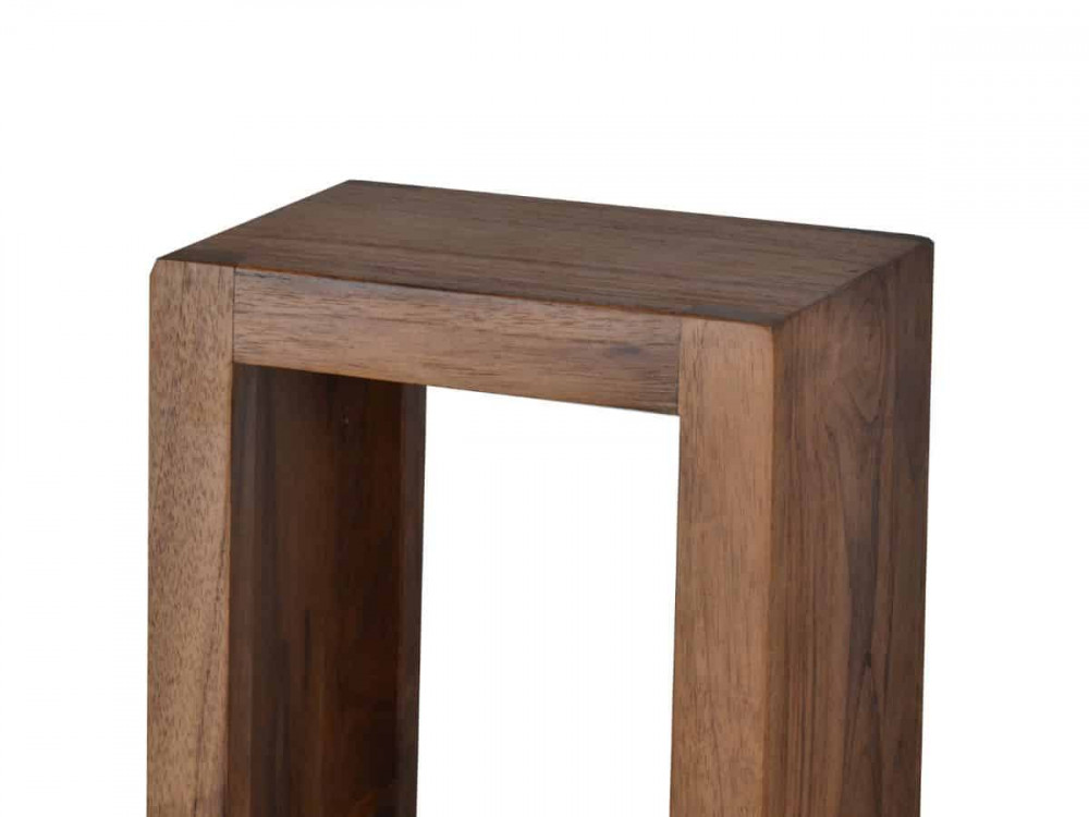 Regal Tamesi Modern Massivholz Sheesham Dunkelbraun