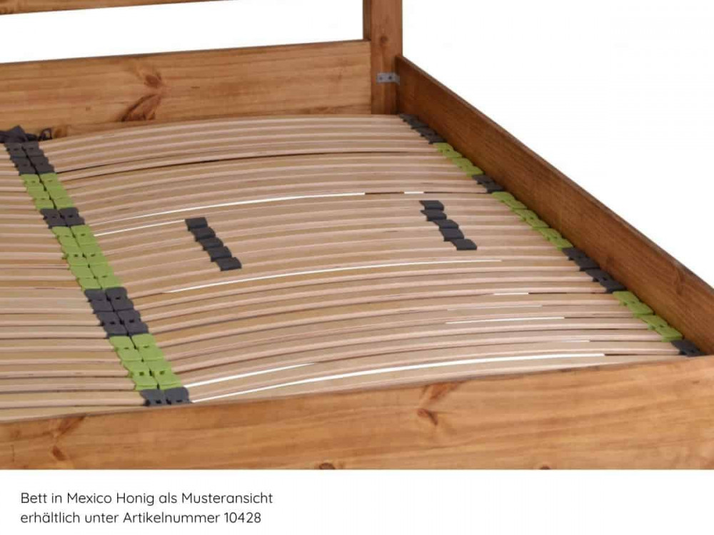 Bett Mexico Möbel Kolonialstil Massivholz Pinie Kolonialstil