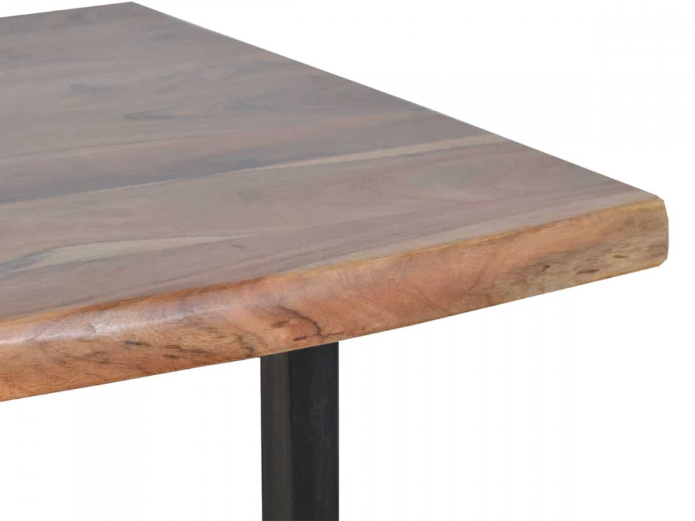 Esstisch Vanaja Modern Teak Dunkelbraun