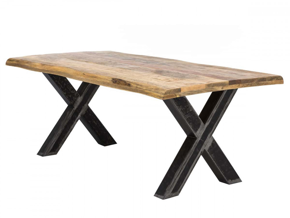 Esstisch Vanaja Modern Mango Dunkelbraun