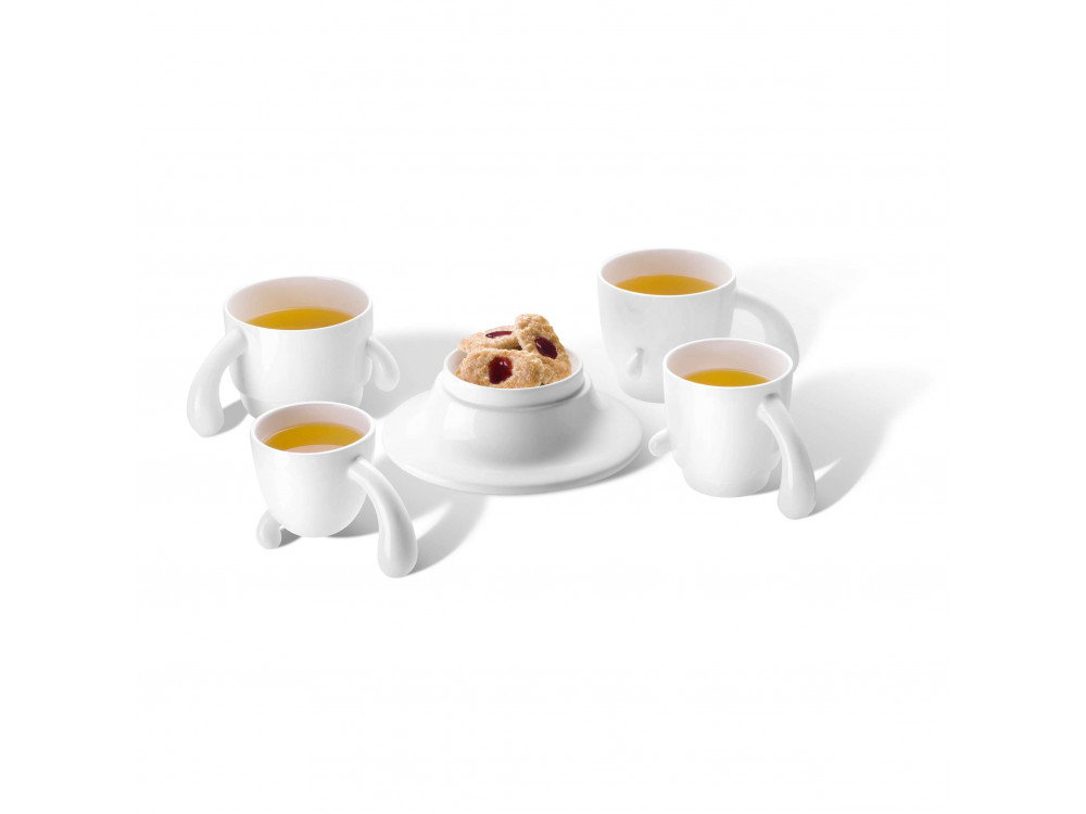 Geschirr-Set Cacto Colección Landhaus Weiß