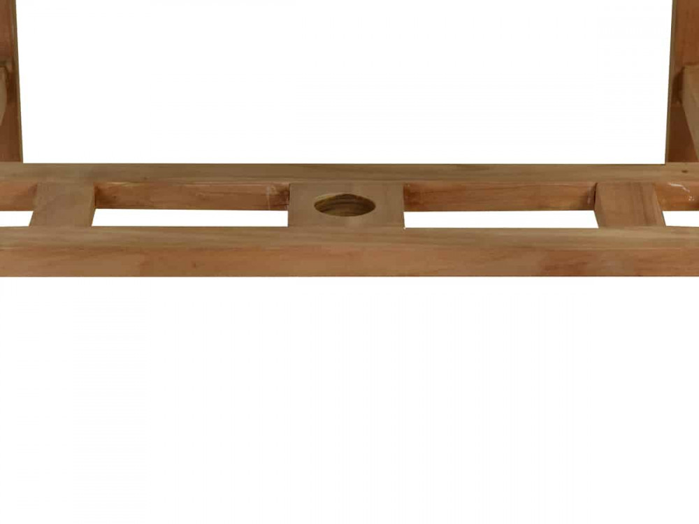 Gartentisch  Gartenmöbel Outdoor Modern Teak Honig