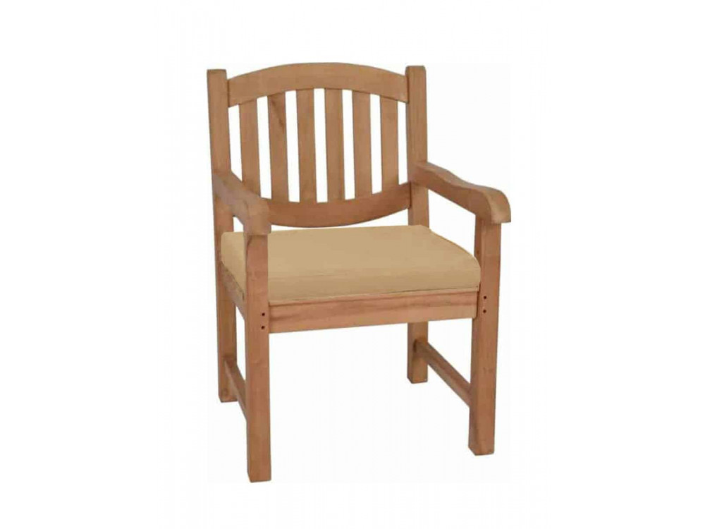 Sitzkissen  Gartenmöbel Outdoor Modern 100% Polyester Beige