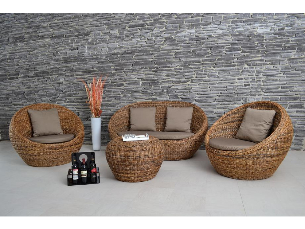 Couchtisch Rattan Modern Rattan natur