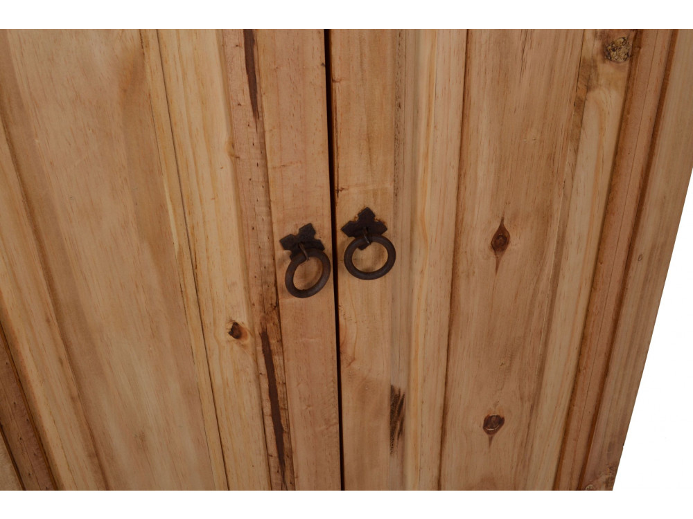 DVD-Regal Mexico Möbel Landhaus Pinie Honig