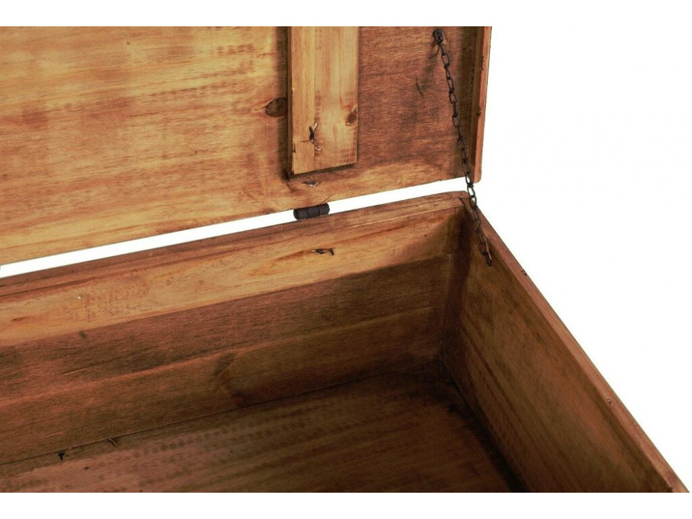 Truhe Mexico Möbel Landhaus Pinie Honig