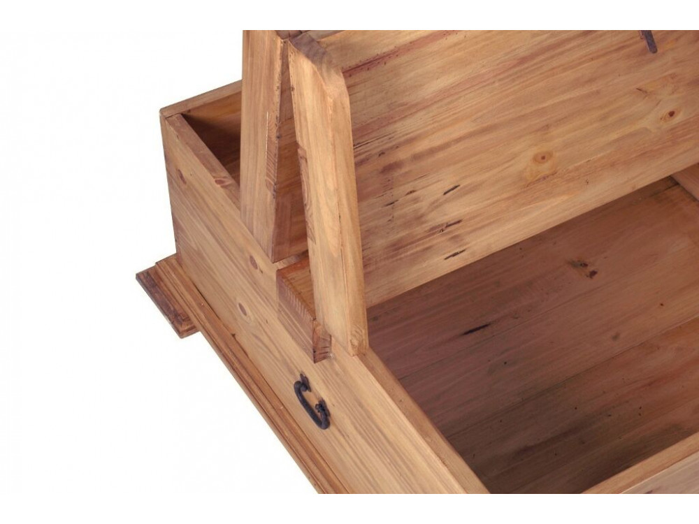 Truhentisch Mexico Möbel Landhaus Pinie Honig