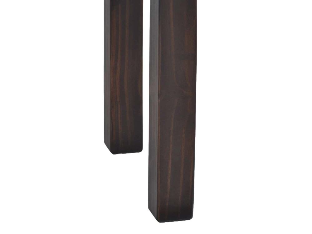 Sitzhocker Ashoka Kolonialstil Akazie Walnuss