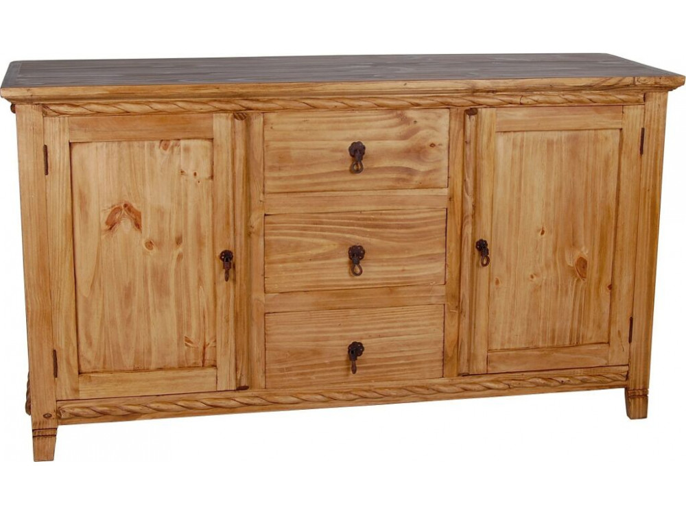 Sideboard Mexico Möbel Landhaus Pinie Honig