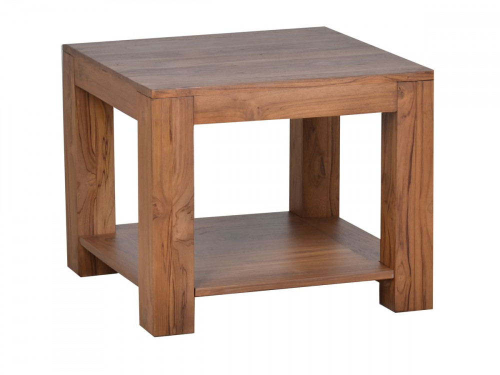 Couchtisch Bagra Modern Teak Braun