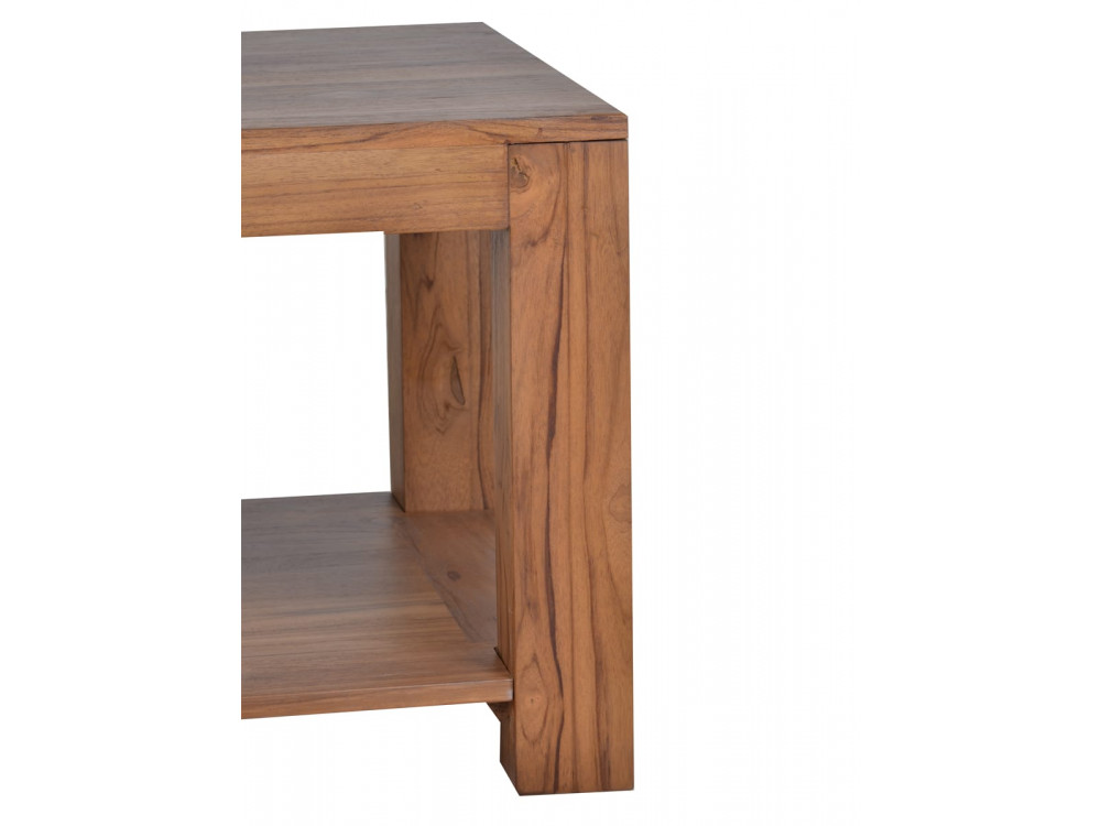 Couchtisch Bagra Modern Teak Braun