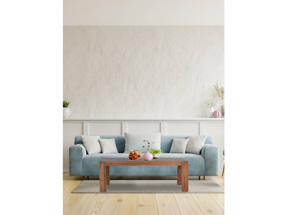 Couchtisch Bagra Modern Teak Braun