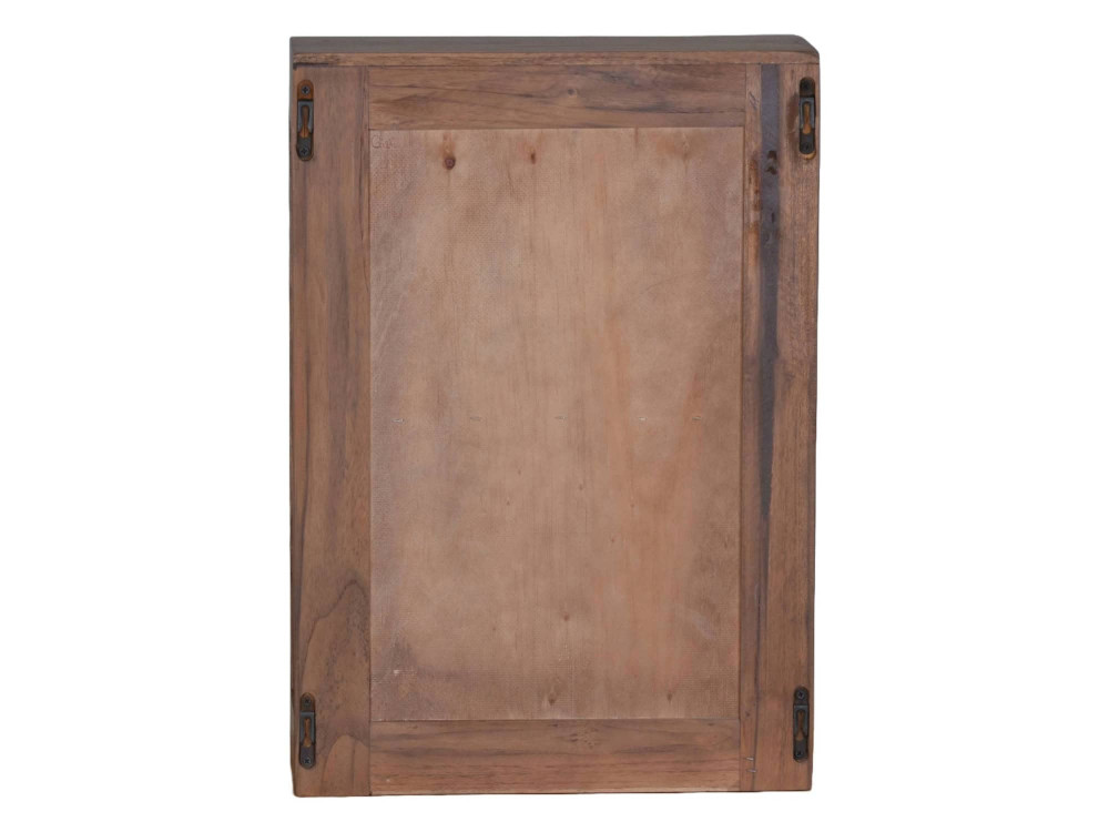 Hängeschrank Bhatang Modern Teak Braun