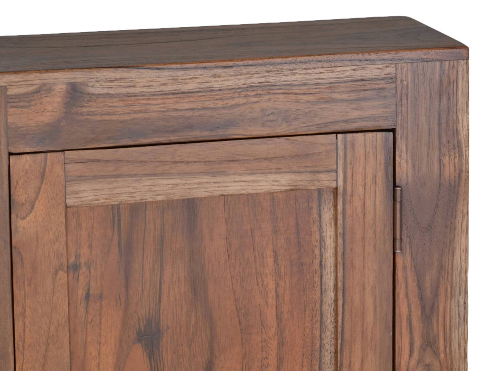 Hängeschrank Bhatang Modern Teak Braun