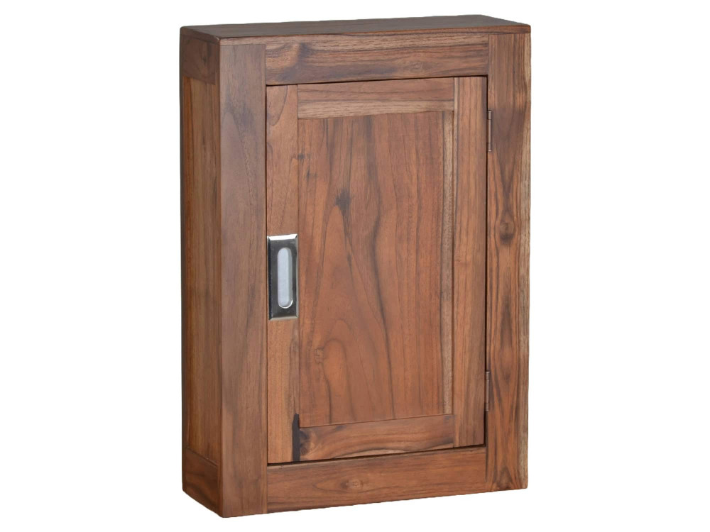 Hängeschrank Bhatang Modern Teak Braun