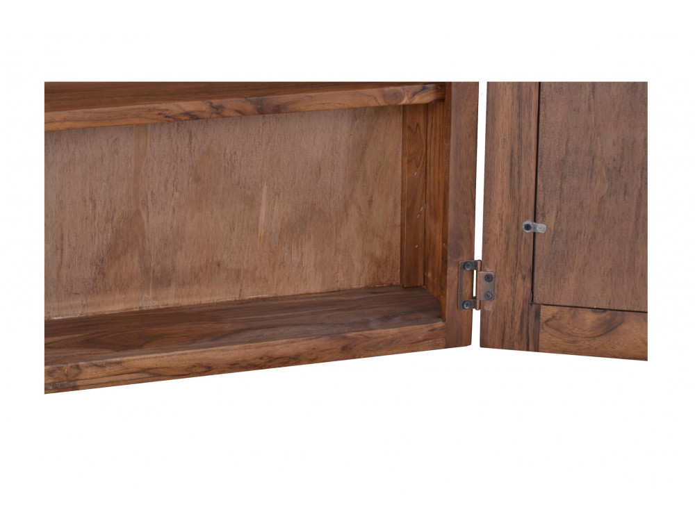Spiegelschrank Bhatang Modern Teak Braun