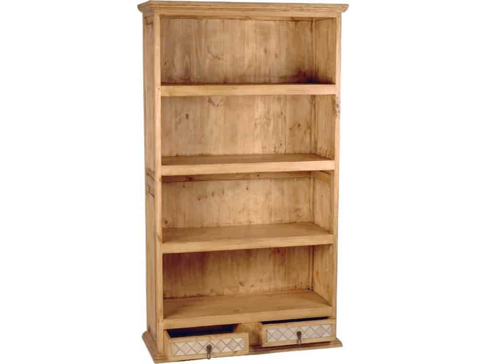 Bücherregal Mexico Möbel Landhaus Pinie Honig
