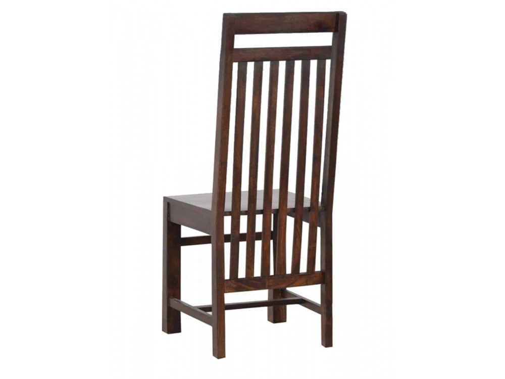 Esszimmerstuhl Colombo Kolonialstil Massivholz Akazie Walnuss